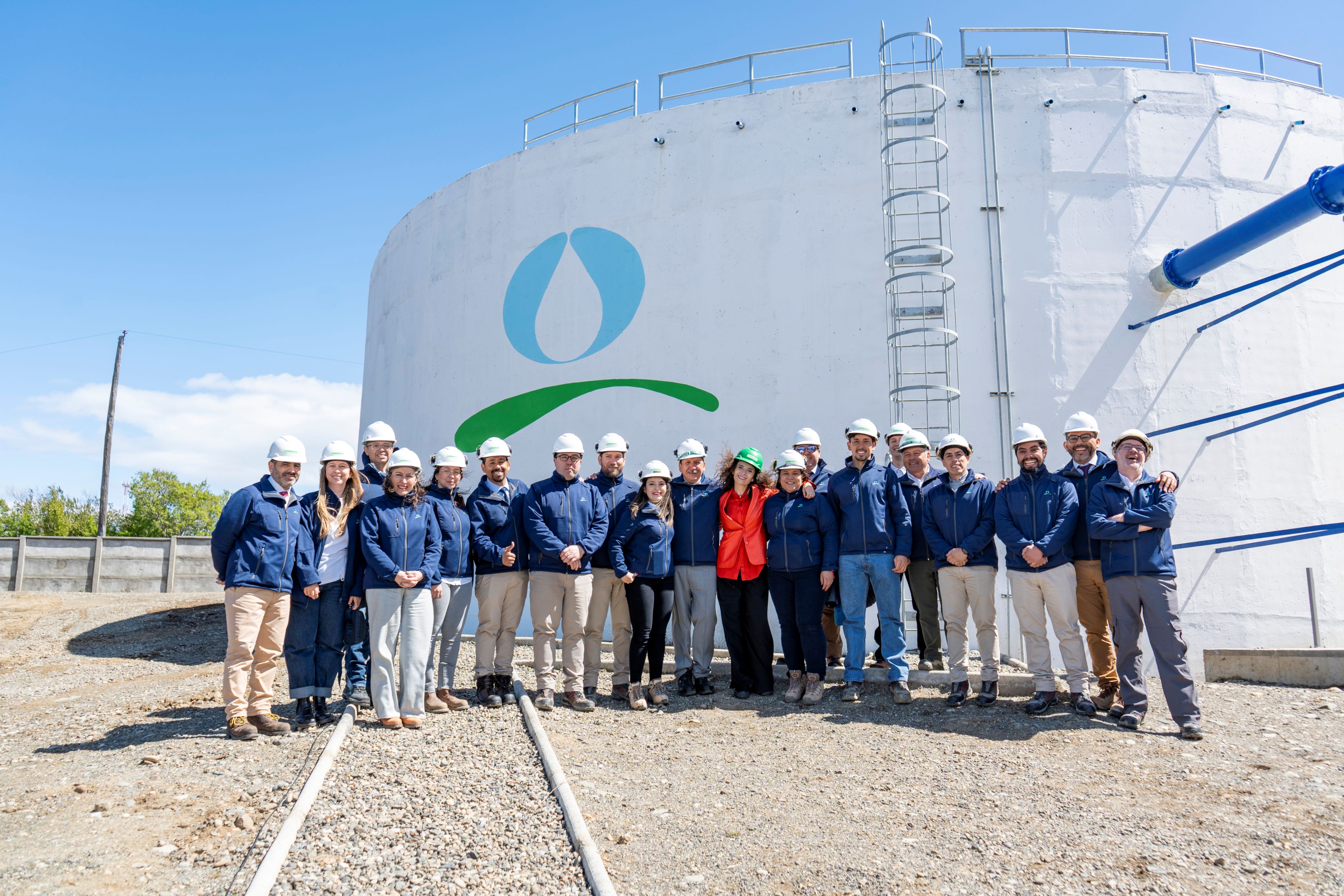 INAUGURACIÓN DE ESTANQUE LOS ÑIRRES FORTALECERÁ SUMINISTRO DE AGUA POTABLE EN PUNTA ARENAS